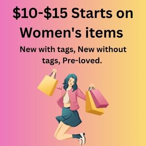 Women's Fashion Items Starting at $10-$15